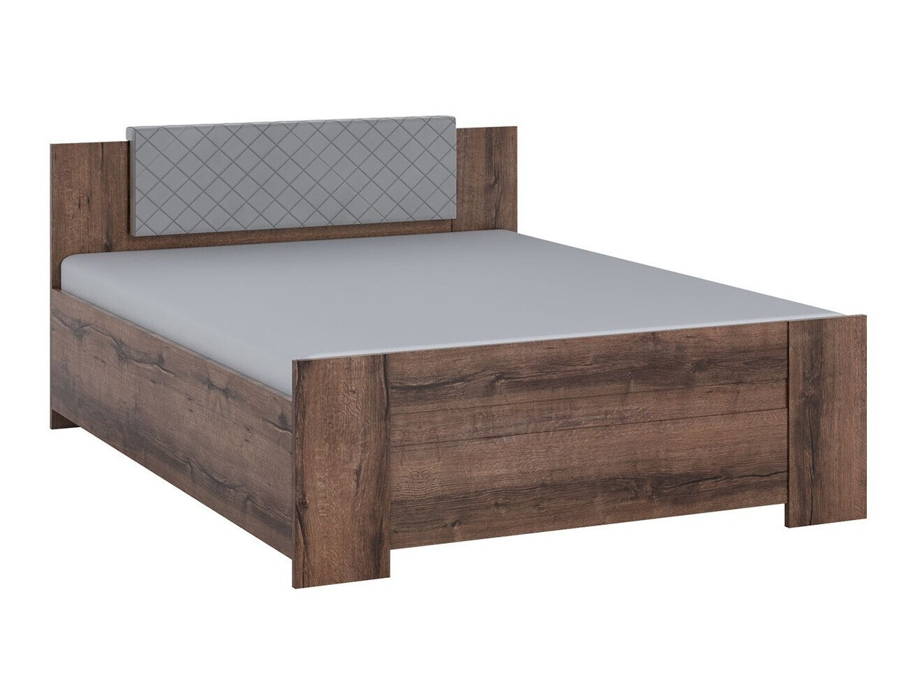 Slaapkamer set Catromi 115 (Klooster eik + Soft Pik 029)