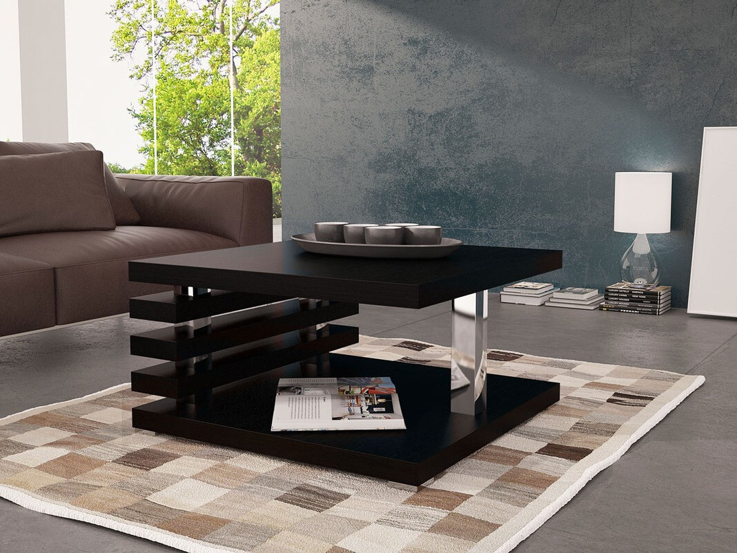 Salontafel Goodyear 122 (Matzwart)