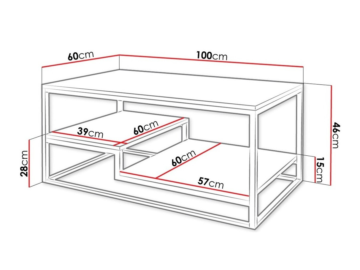 Salontafel Hartford 216