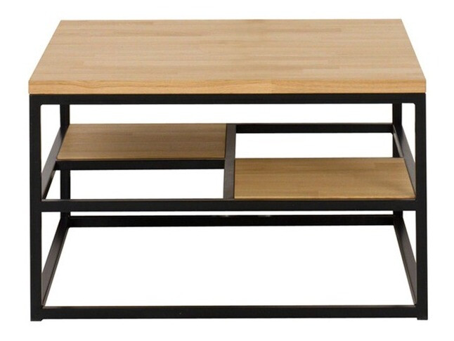 Salontafel Indiana A101 (Zwart + Eiken)