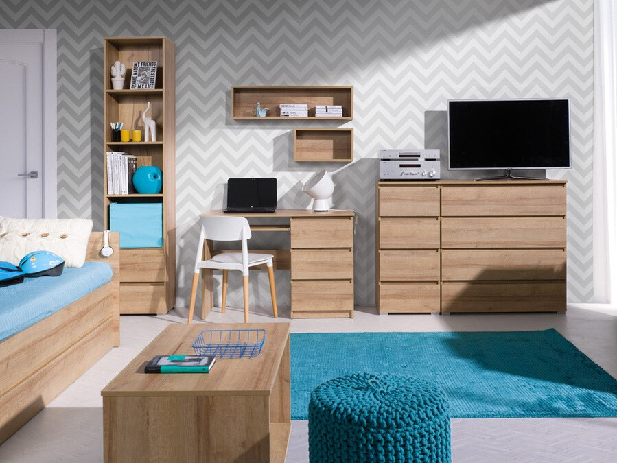 Boekenkast Cirdora 100 (Riviera eiken)