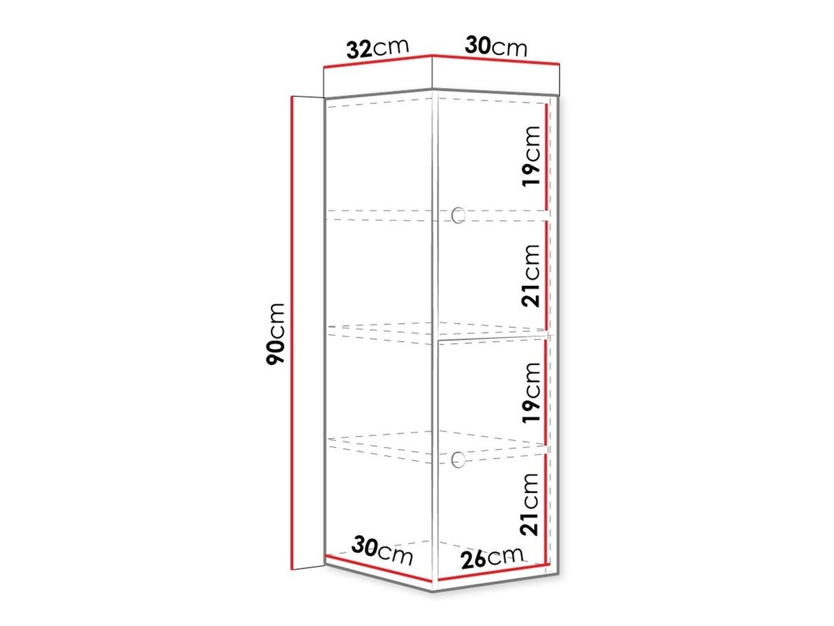 Wand badkamermeubel Hartford B107