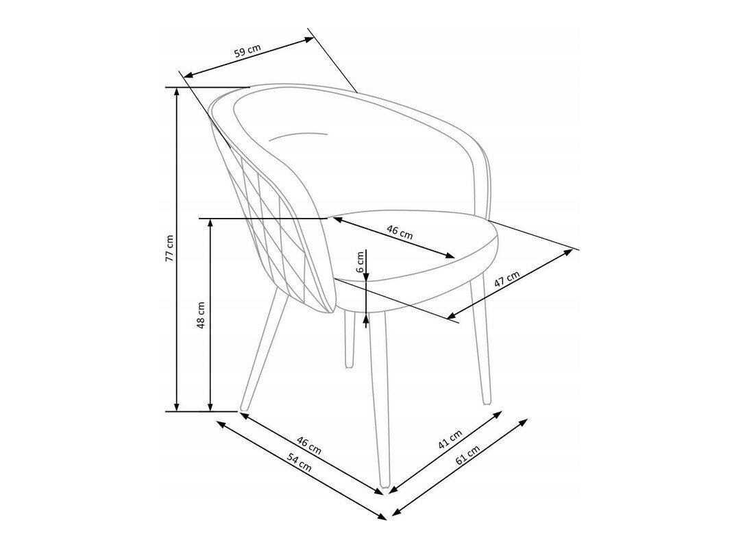 Stoel Houston 1230 (Grijs)