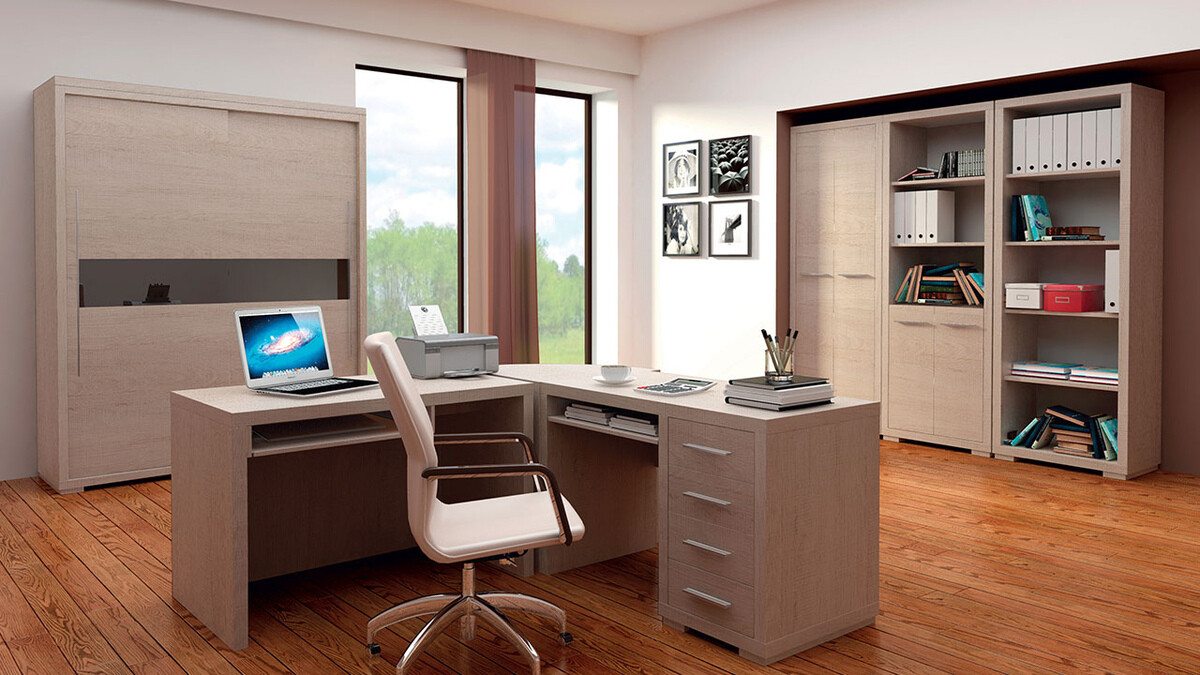 Boekenkast Fiomeri 125 (Eik Santana)