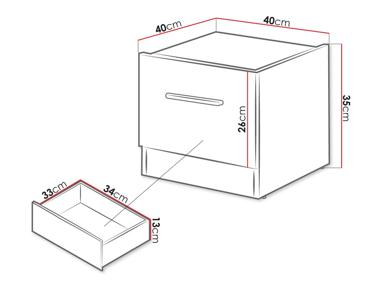 Nachtkastje Livsori 111