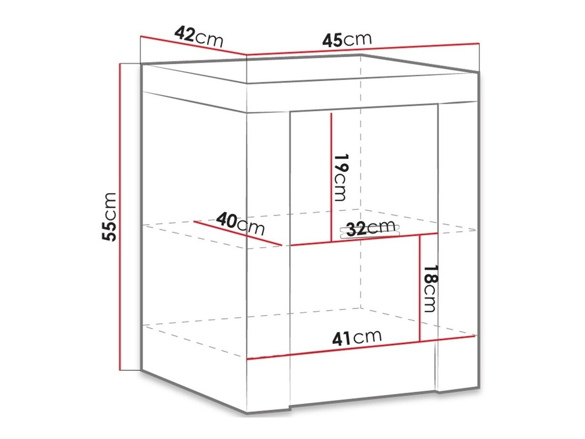 Nachtkastje Serfeno 119 (Essen)