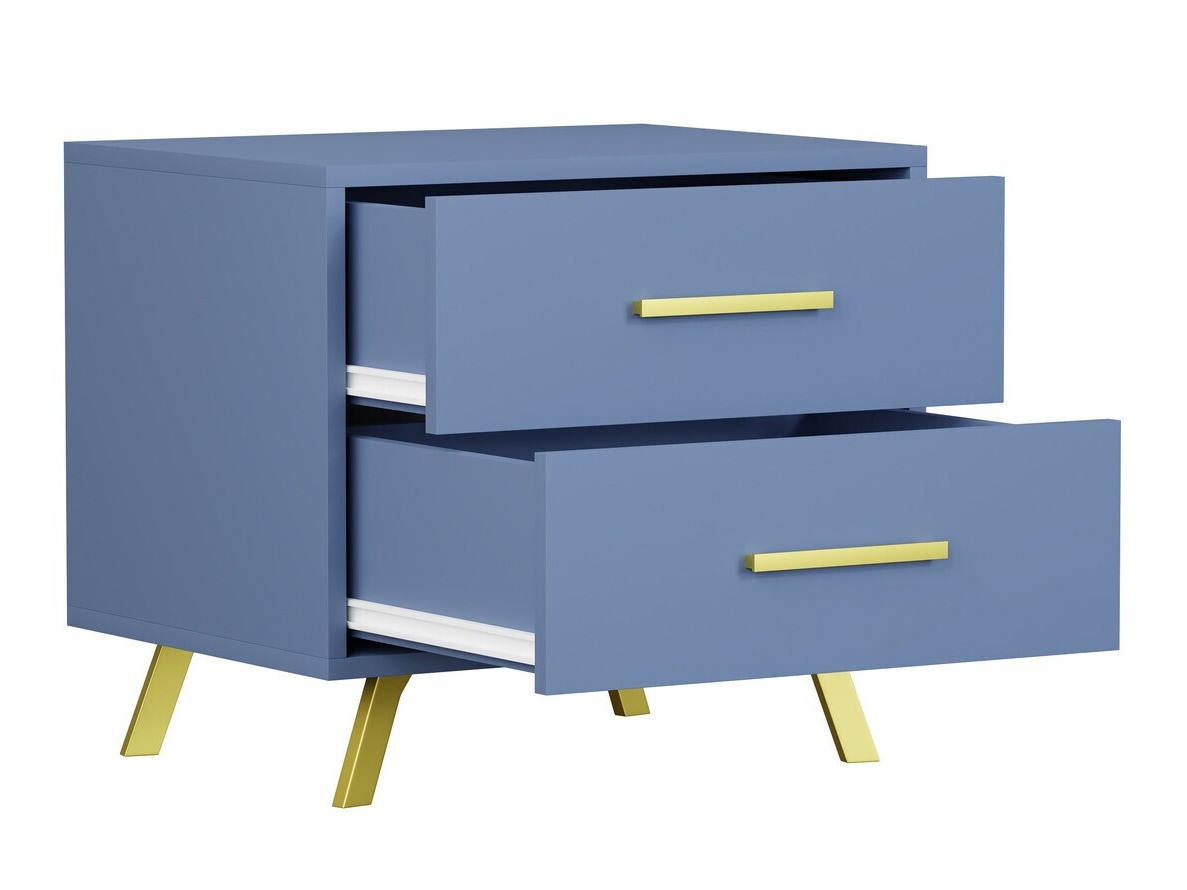 Slaapkamer set Dortivu 154 (Blauw + Inari 96)