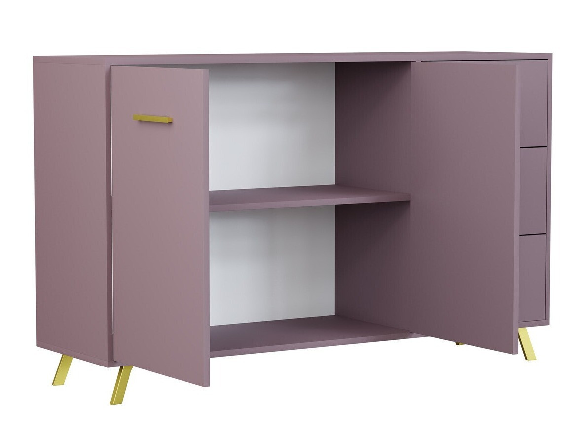 Slaapkamer set Dortivu 154 (Paars + Inari 96)