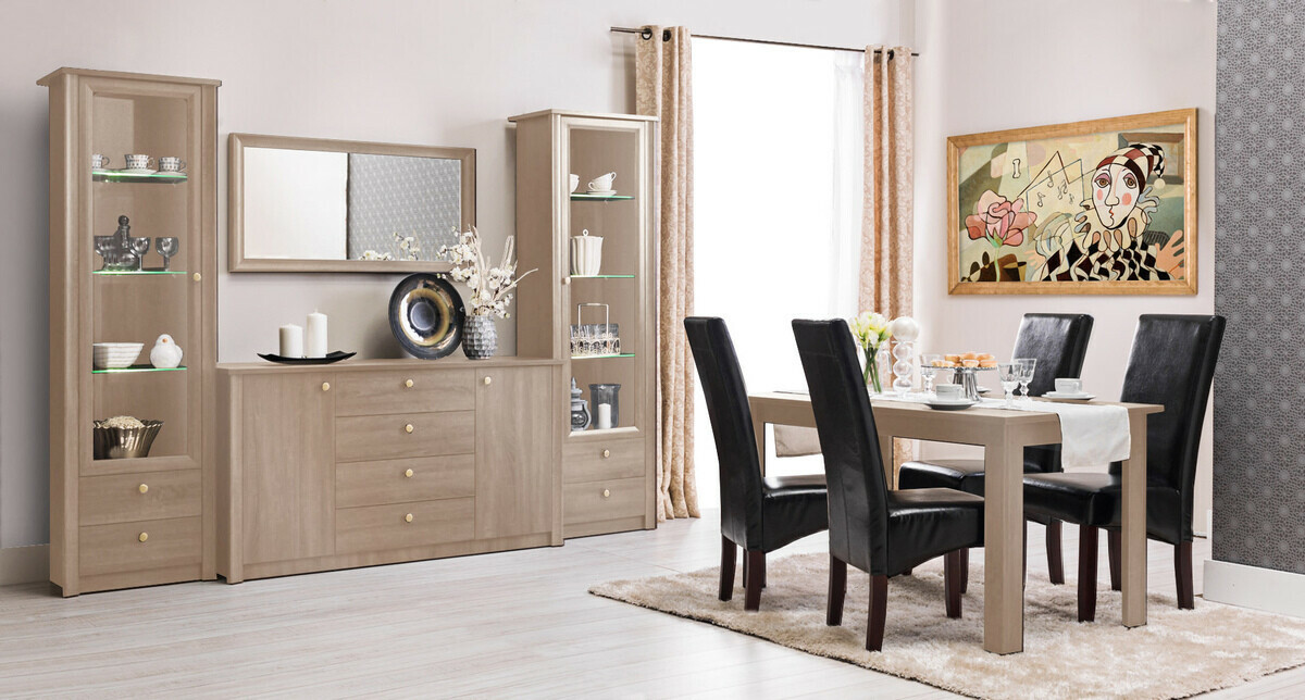 Boekenkast Elialo 120 (Sonoma eik)