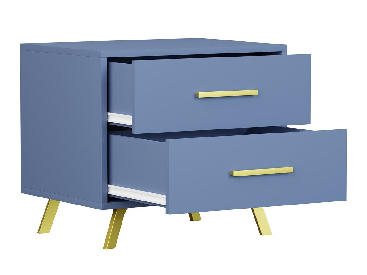 Slaapkamer set Dortivu 154 (Blauw + Inari 96)