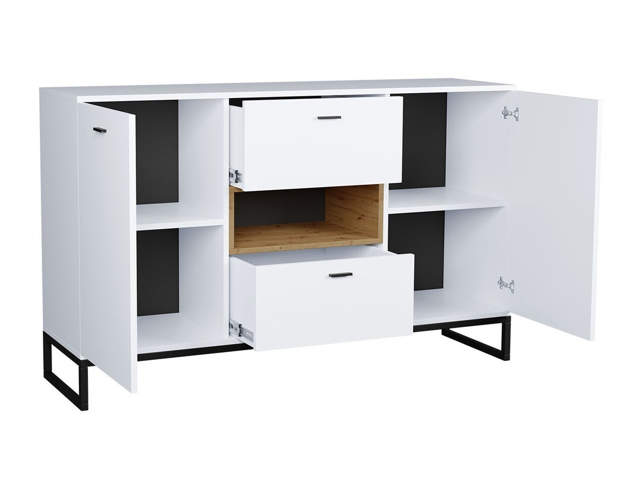 Thuiskantoorset Baltesi 116 (Wit + Artisan eiken)