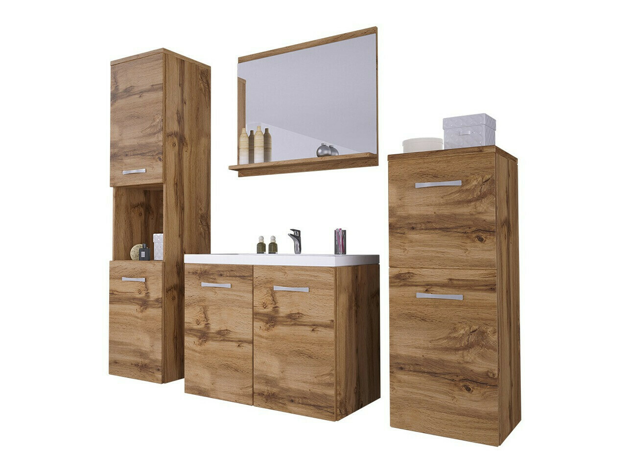 Badkamerset Sarasota 108 (Wotan eik)