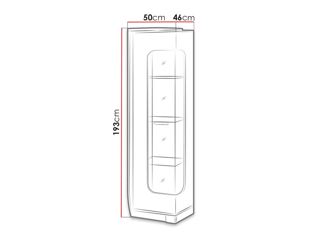 Boekenkast Tivlue 117