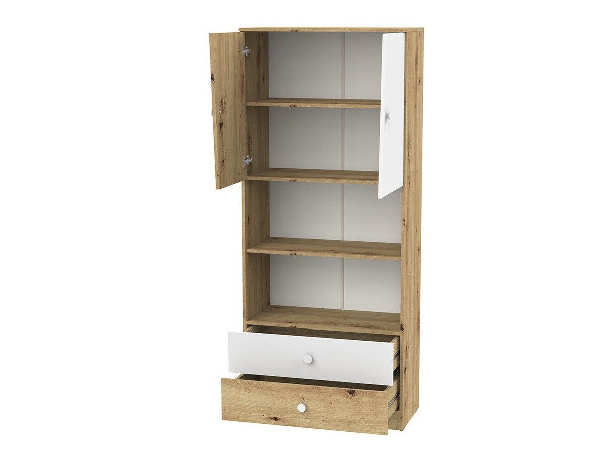 Meubelset Almira 114 (Artisan eiken + Wit)