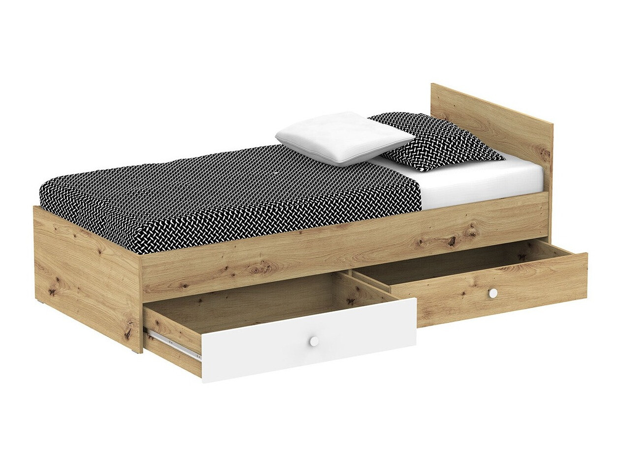 Meubelset Almira 114 (Artisan eiken + Wit)