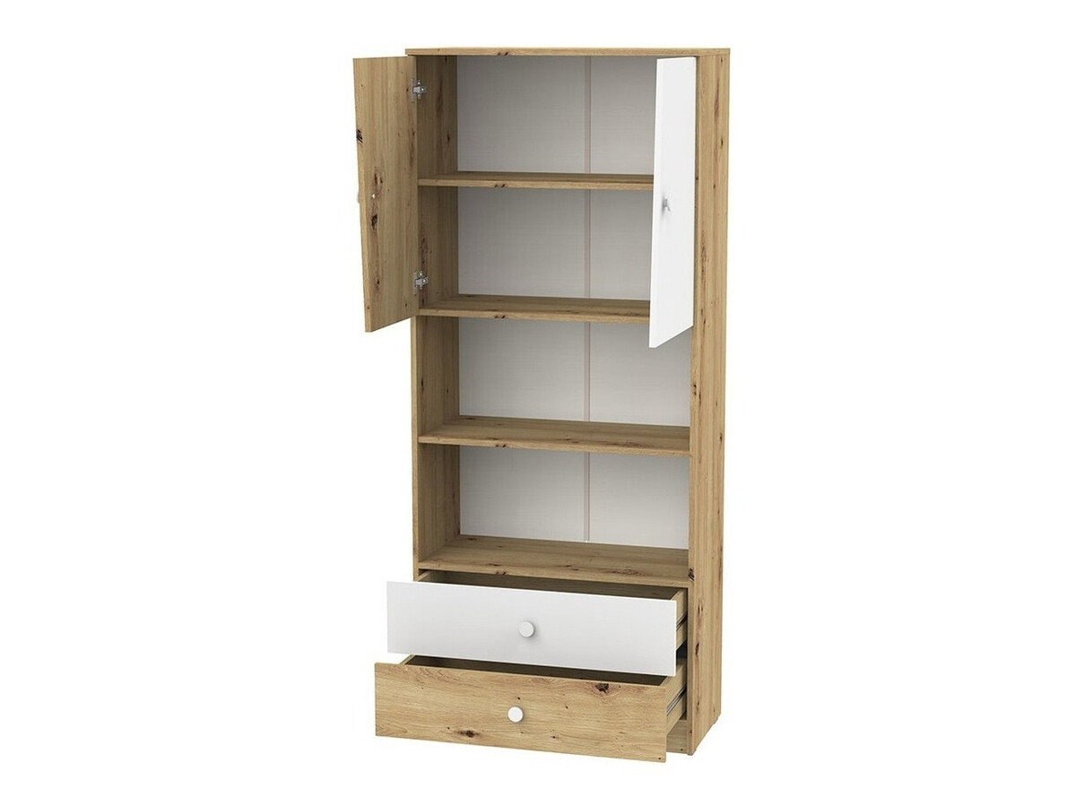 Meubelset Almira 116 (Artisan eiken + Wit)