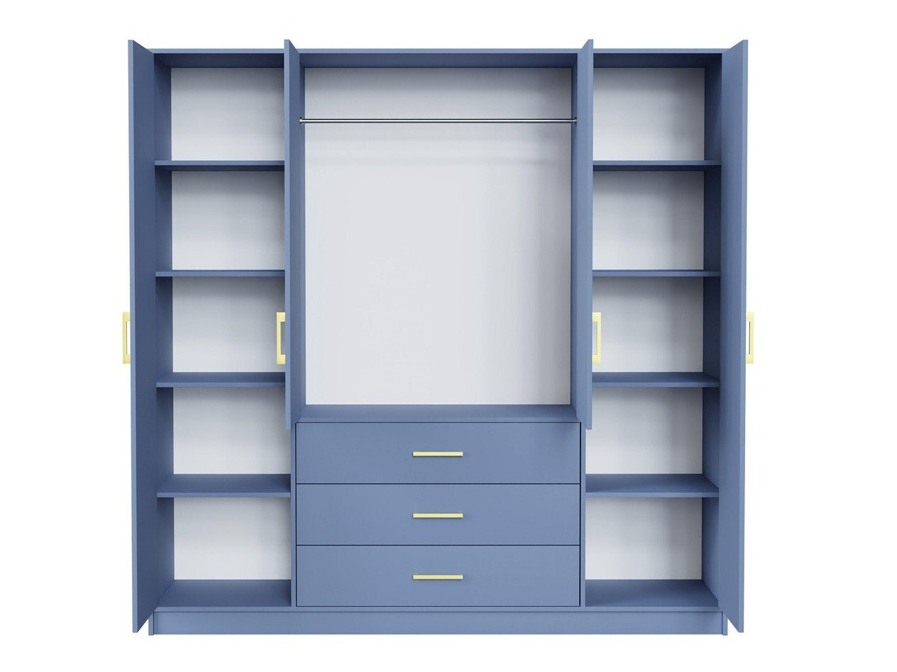 Meubelset Dortivu 122 (Blauw + Lux 06 + Lux 05)