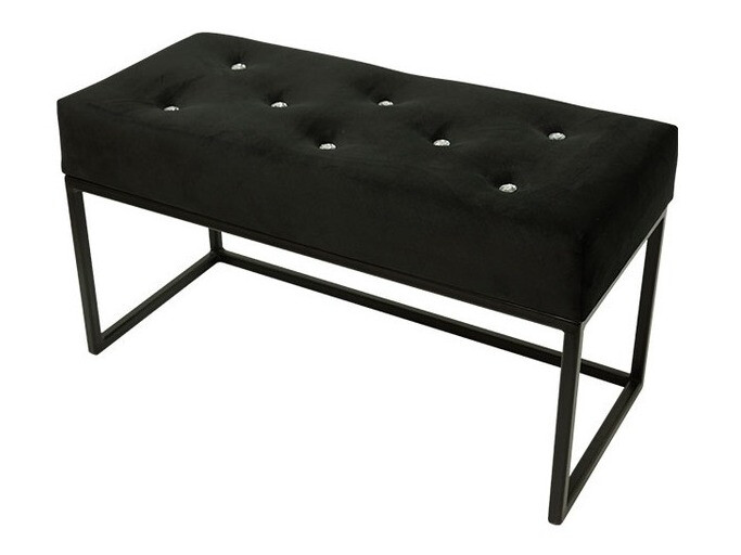 Gestoffeerde hocker Germantown 103 (French Velvet 685)