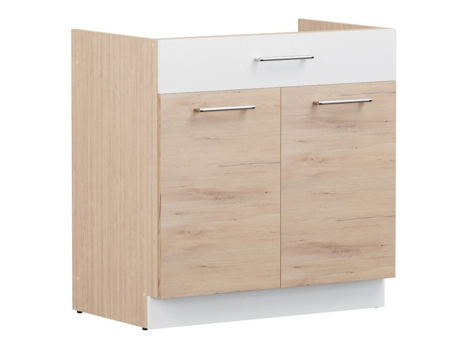 Modulaire kast met lade en deuren Mode Beech 117