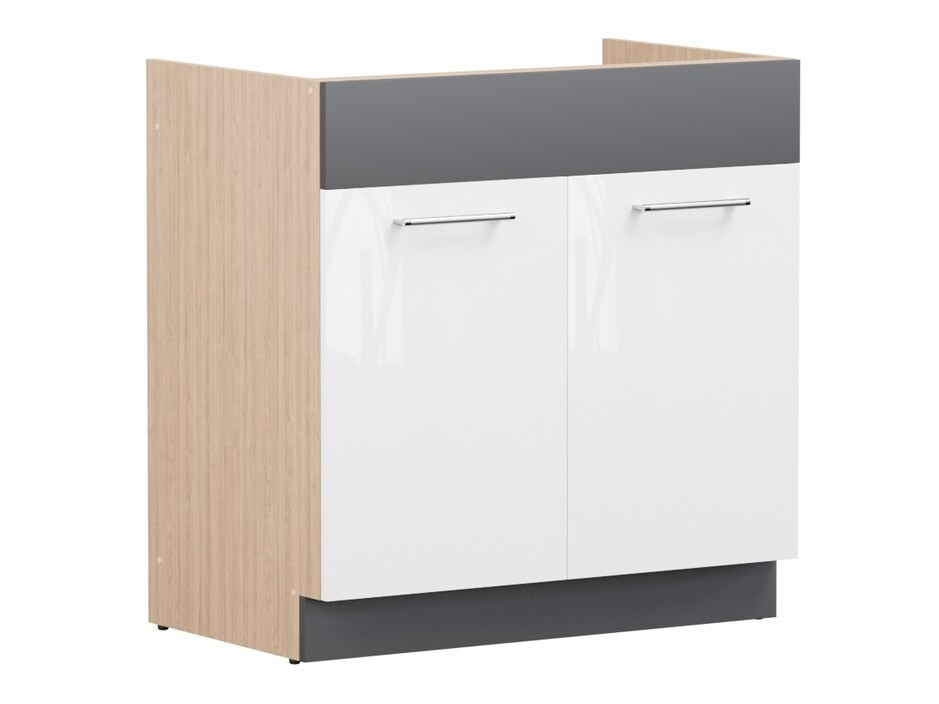Modulaire spoelbakkast met deuren Mode White 116
