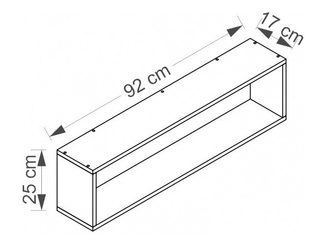 Wandplank Cirdora 111 (Wit)
