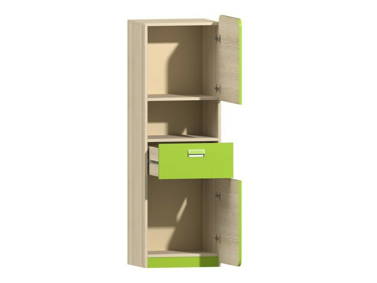 Boekenkast Ophmora 103 (Eiken + Wit)