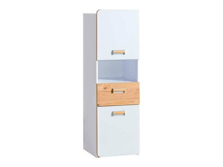 Boekenkast Ophmora 103 (Eiken + Wit)