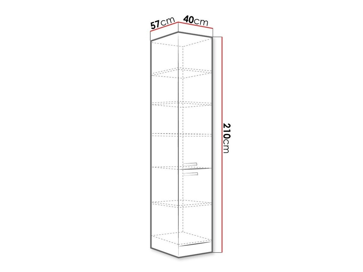 Modulaire kast met deuren Multi White 118