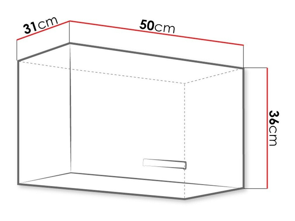 Modulaire wandkast Multi White 120