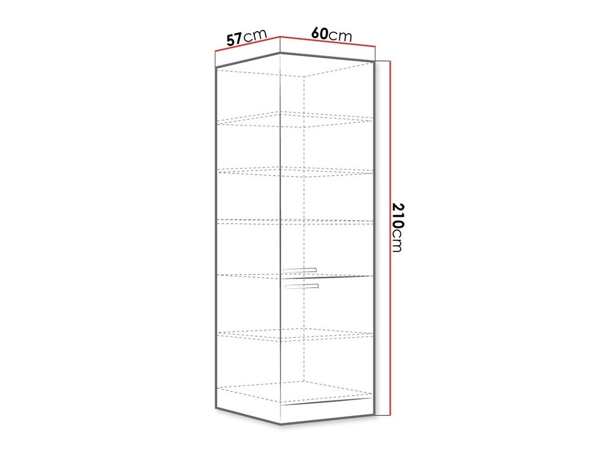 Modulaire kast met deuren Multi White 115