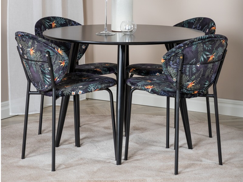 Stoel Dallas 167 (Bloemen patroon)