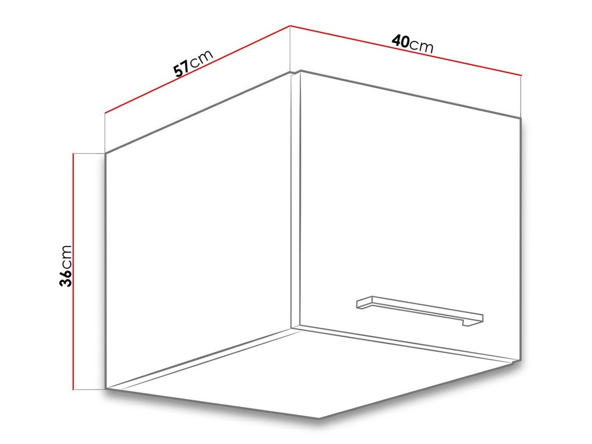 Modulaire wandkast Wood Grey 128
