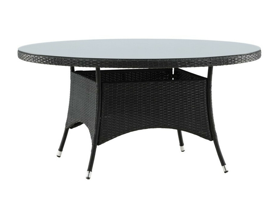 Outdoor tafel Dallas 667 (Zwart + Grijs)