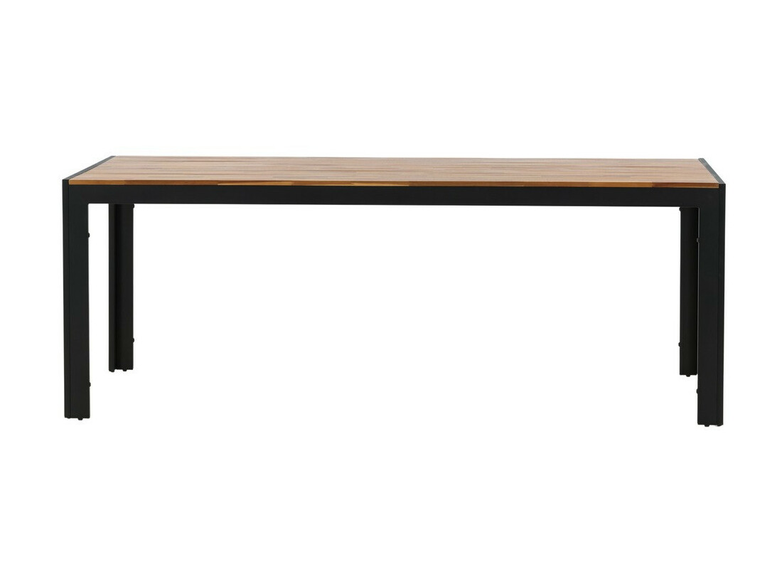 Outdoor tafel Dallas 673 (Acacia + Zwart)