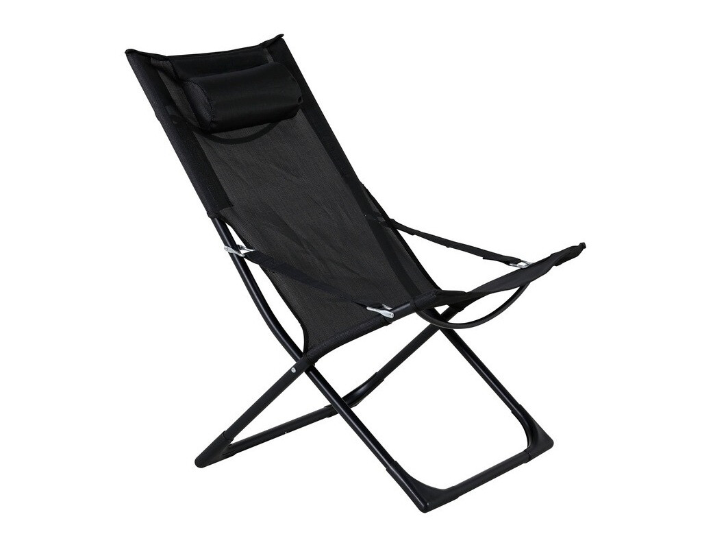 Buitenstoel Dallas 800 (Zwart)