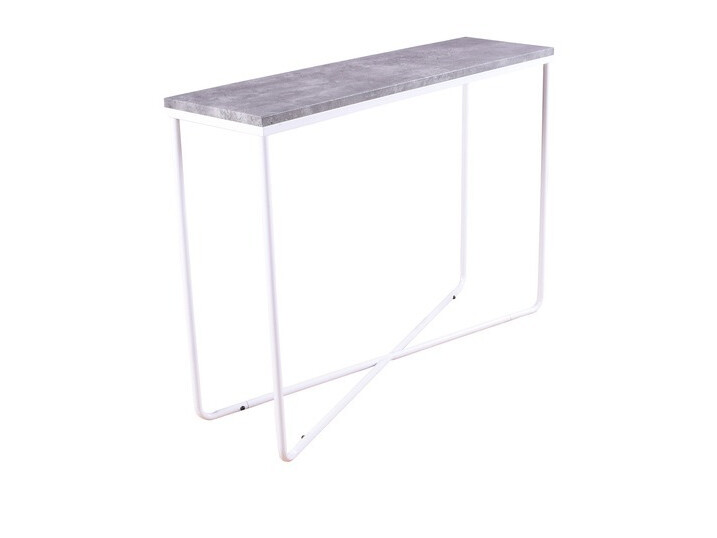Wandtafel Dallas 197 (Beton + Wit)