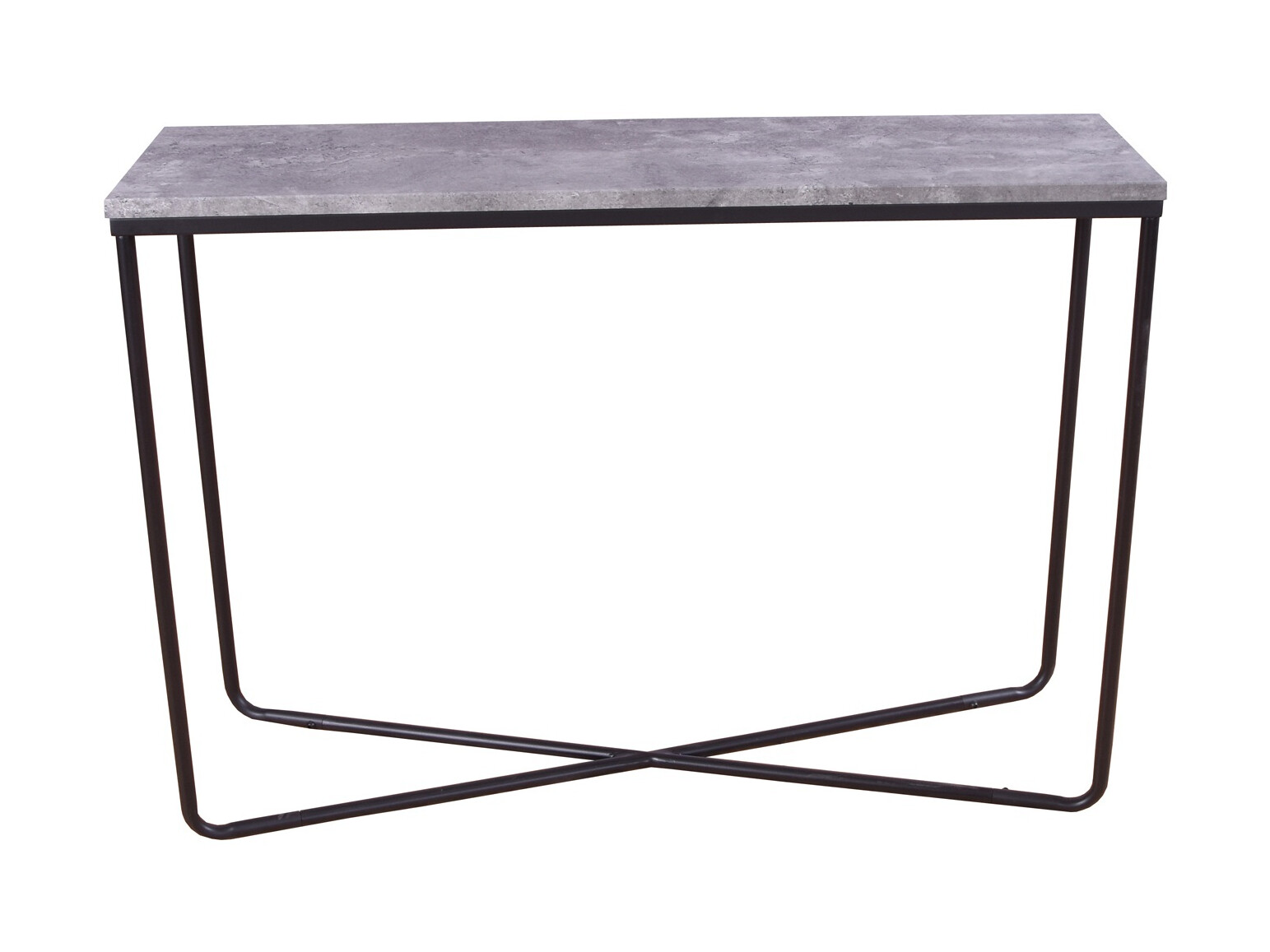 Wandtafel Dallas 197 (Beton + Zwart)