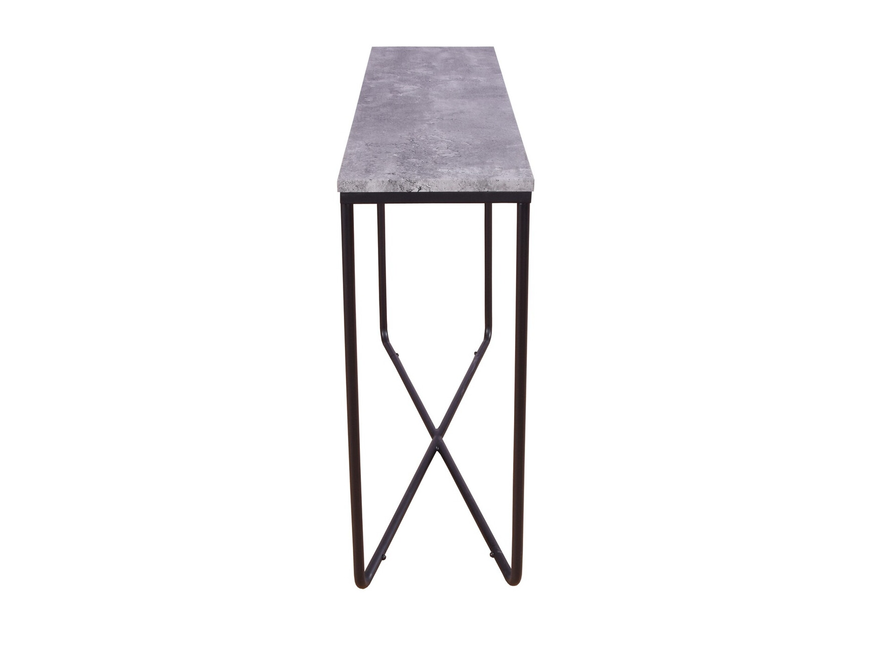 Wandtafel Dallas 197 (Beton + Zwart)