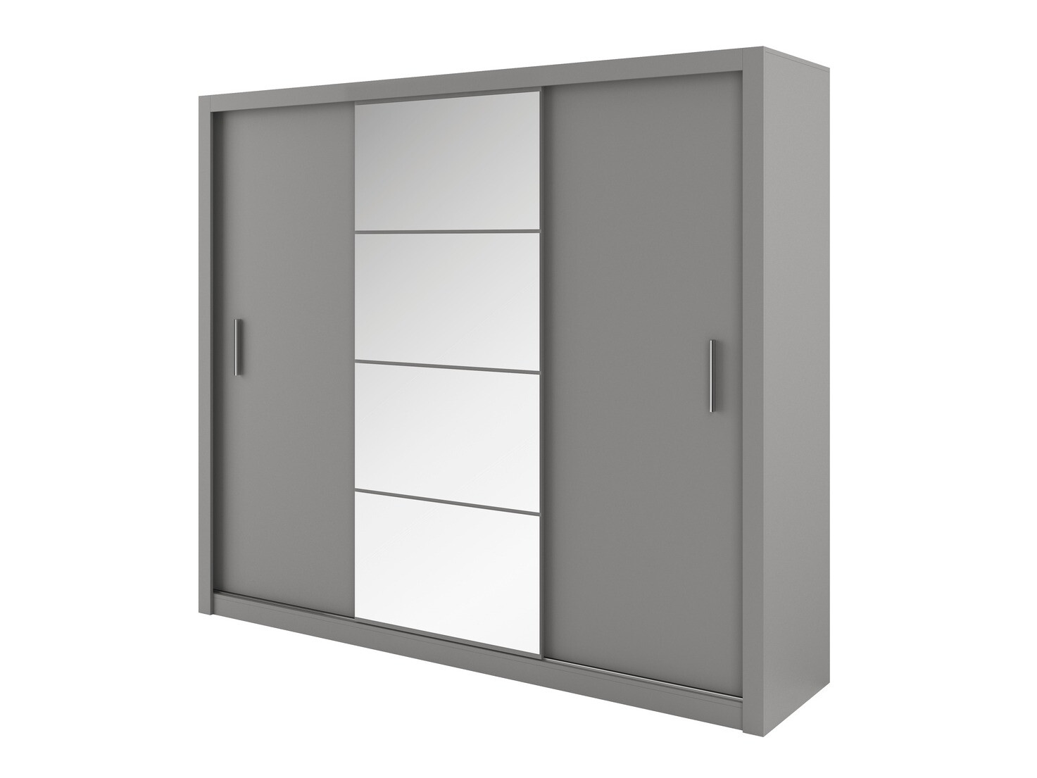 Kledingkast Cirdelu 101 (Grijs)
