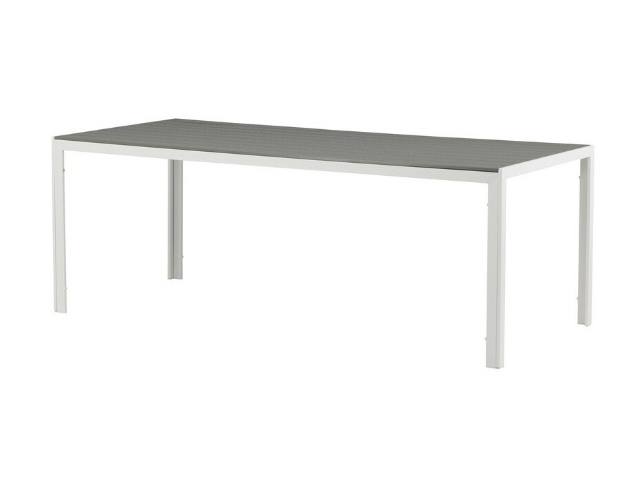 Outdoor tafel Dallas 906 (Grijs + Wit)