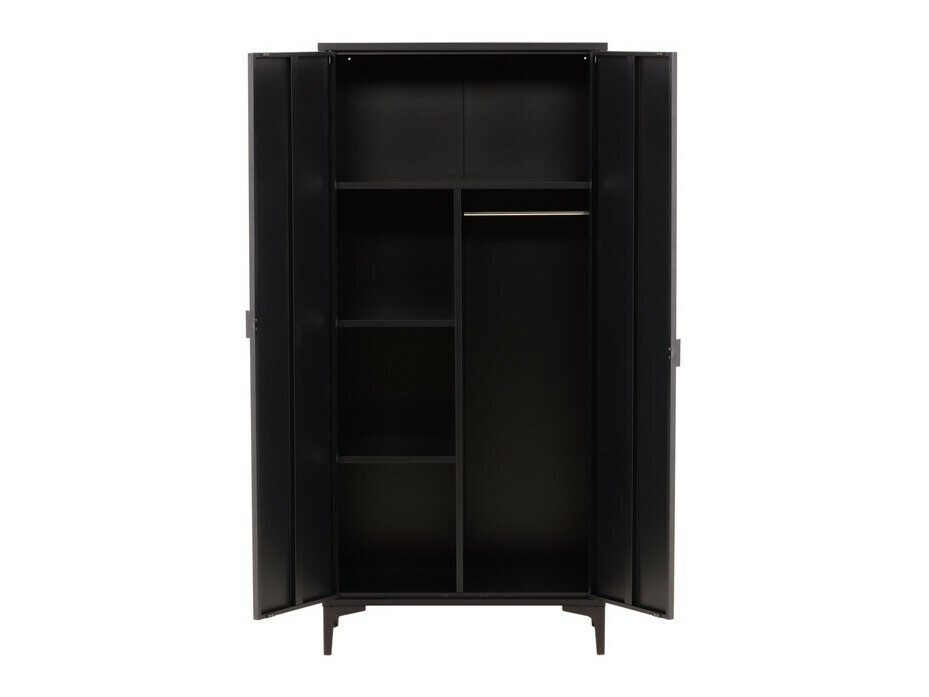 Kledingkast Romcamu 104 (Zwart)