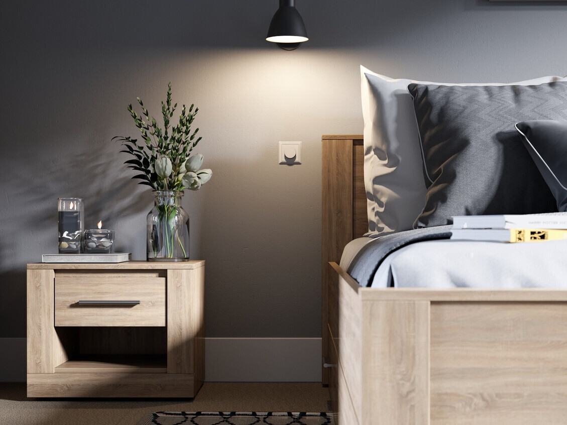 Nachtkastje Cirdelu 107 (San Remo eik)