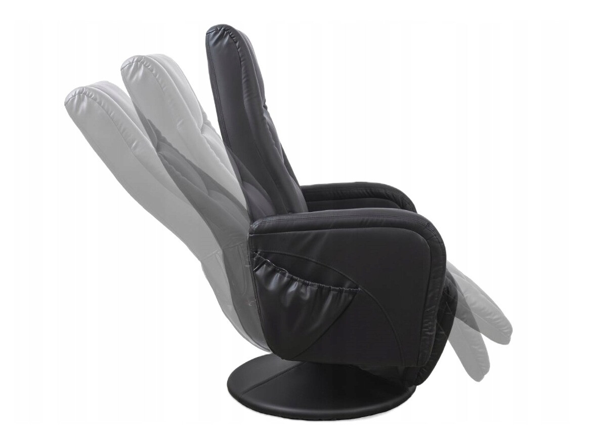 Relaxfauteuil Houston 493 (Zwart)