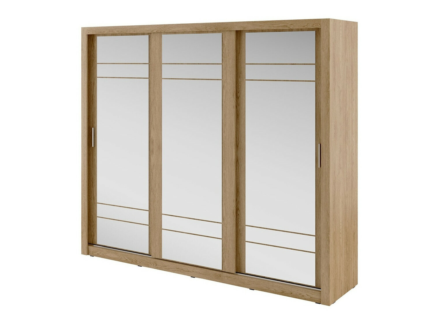 Kledingkast Fresno 101 (Licht eiken)