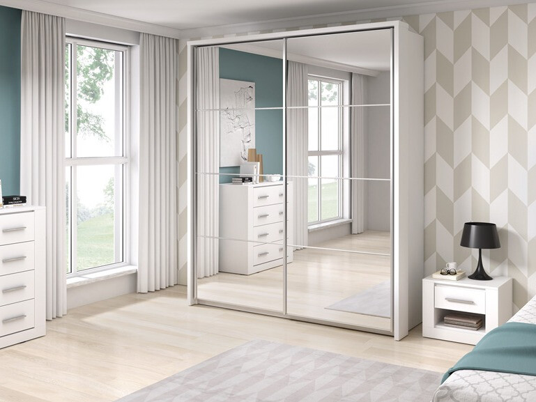 Nachtkastje Fresno 106 (Wit)