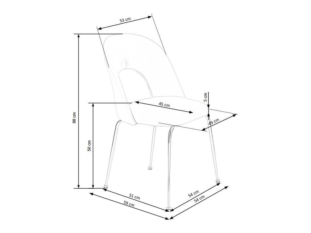 Stoel Houston 640 (Roze)