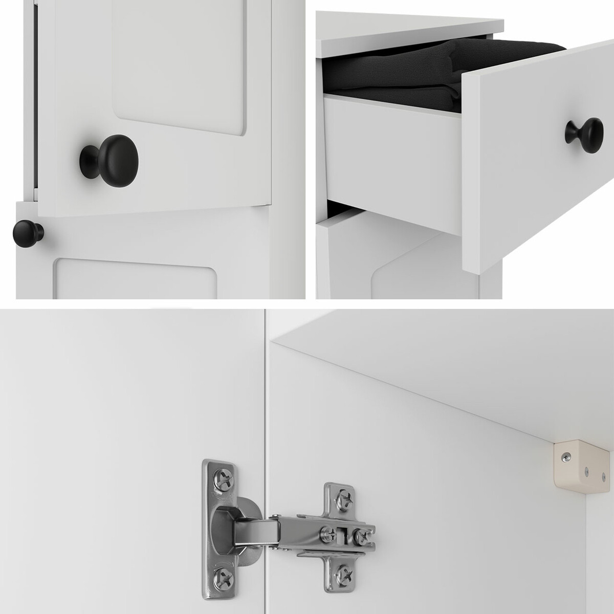 Badkamerset Trenton 123 (Wit)