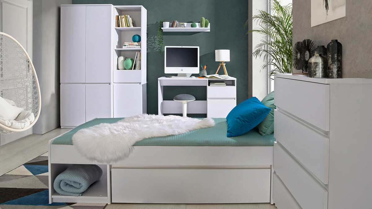 Boekenkast Evaropha 102 (Wit)