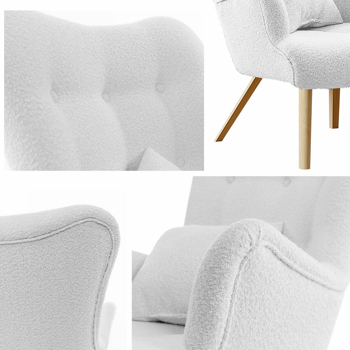 Fauteuil Clovis 102 (Magic Velvet 2258)