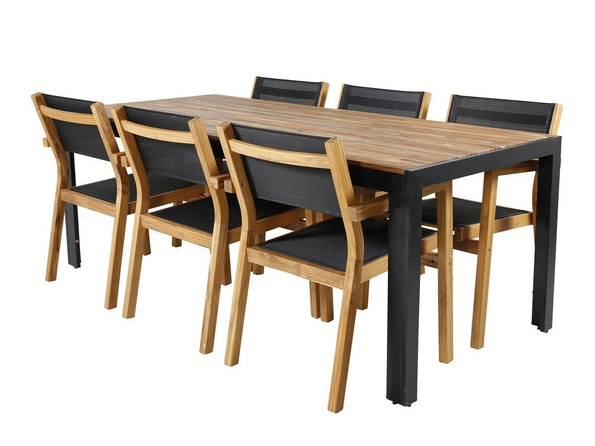 Tafel en stoelen set Dallas 2940